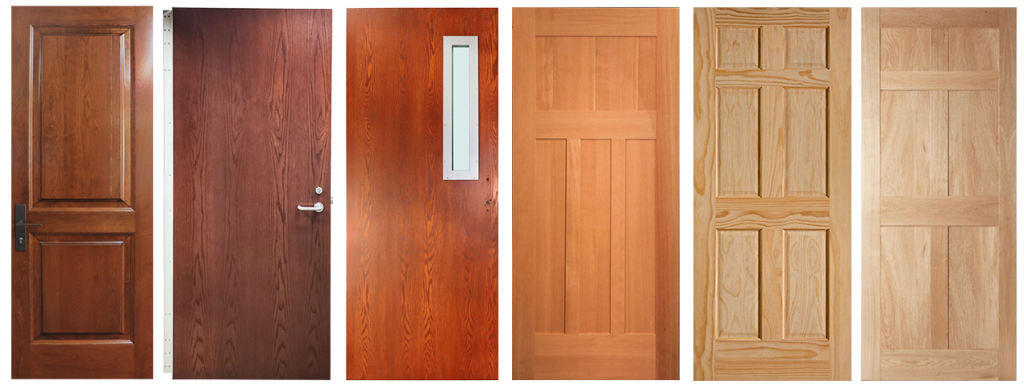 Ballistic bullet resistant wood doors